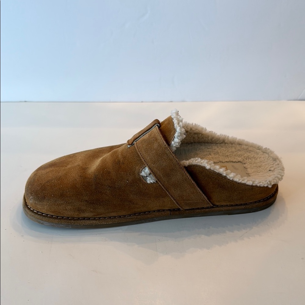 Fendi Gold and Brown Mules with Soft Lining - Picture 4 of 12